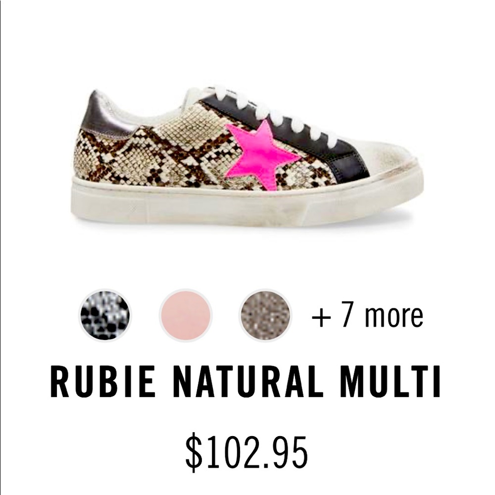 Steve Madden star sneakers